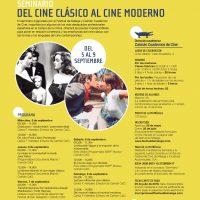 Seminario Del cine clásico al cine moderno